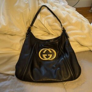 Vintage Gucci Medium Brit Hobo shoulder bag